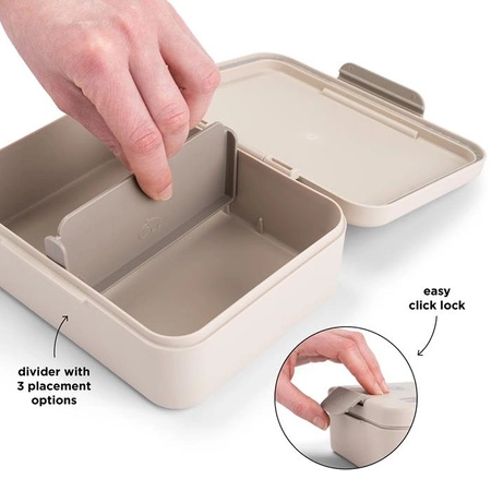 Done by Deer Lunchbox dla Dziecka z Podziałką Celebration Sand