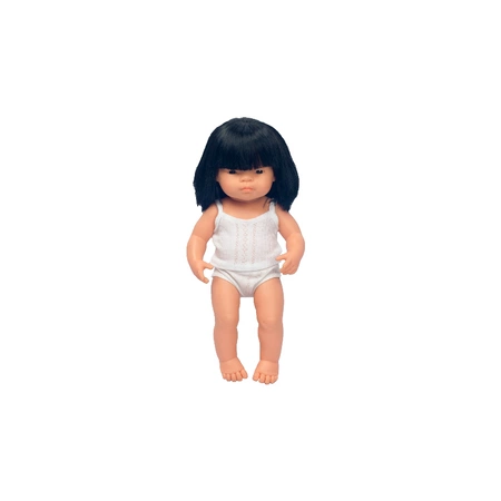 LALKA DZIEWCZYNKA AZJATKA 38 CM - Miniland