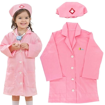 VIGA Strój Mundurek i Kapelusz Małej Pielęgniarki