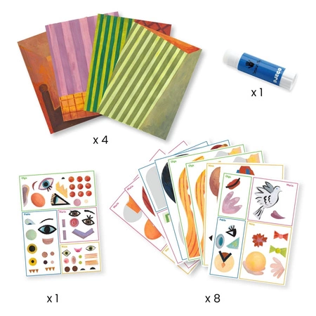 Zestaw art. INSPIRACJE - KUBIZM DJ09386