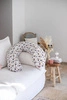 Beaba Ergonomiczna poduszka rogal dla kobiet w ciąży i karmiących Big Flopsy ™ Print Jersey Howell White