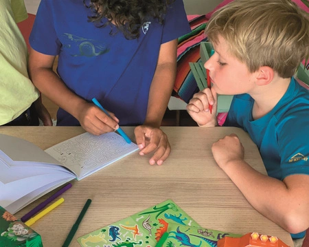 Box Candiy, zestaw artystyczny DINO 30 kart pracy