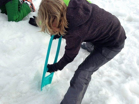 QUUT Łopatka z sitkiem Scoppi Lagoon Green