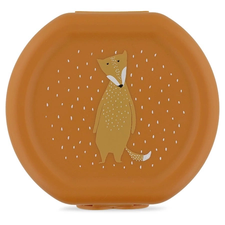 Zestaw pojemników na przekązki z klipsem 2 szt. - Lis Trixie Baby