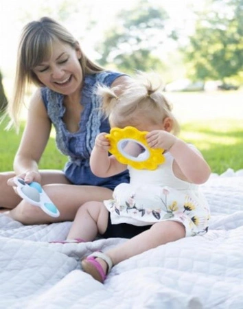 Fat Brain Toy Lusterko Bąbelki Dimpl Słoneczko i Chmurka