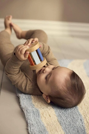 Filibabba Drewniane zabawki sensoryczne w walizce