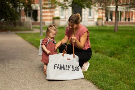 Childhome Plecak dziecięcy My First bag Kanwas Szara
