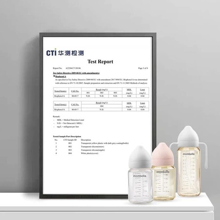 Mombella Butelka dla Niemowlaka Antykolkowa Classic 300 ml PPSU