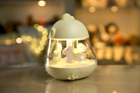 Kurczaczek Lampka z Pozytywką Żółta Rabbit&Friends