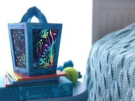 Box Candiy, zestaw kreatywny zdrapka Lampion Ocean