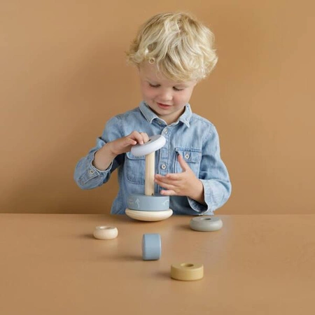 Little Dutch Piramida Błękit Ocean FSC LD8013