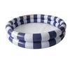 The Swim Essentials Basen kąpielowy 100 cm Blue White Stripes 2023SE1389