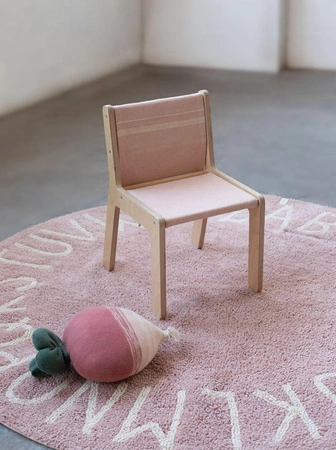 Krzesełko dziecięce Sillita Vintage nude Lorena Canals x Gonzalo Milà