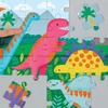 Mudpuppy Puzzle sensoryczne z miękkimi aplikacjami Dinozaury 42 elementy 3+