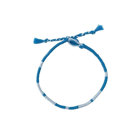 Zestaw kreatywny do tworzenia biżuterii Tęczowe bransoletki 30 szt. 8+, Janod