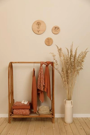 Little Dutch Śpiworek do spania z odpinanymi rękawkami 70 cm Wild Flowers Rust TE11621061