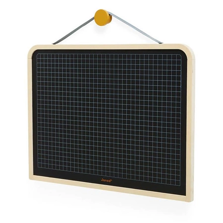 Dwustronna tablica ścienna z akcesoriami 3+, Janod