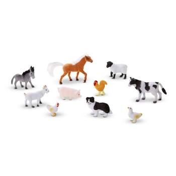 Zwierzęta z gospodarstwa 10594- Melissa & Doug, figurki zwierząt