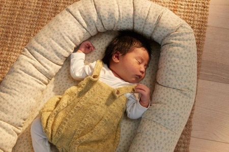 Filibabba Gniazdko niemowlęce Breezy harmony Tender green