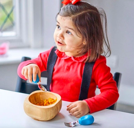 Nana's Manners ETAP 2 Widelec i łyżka BLUE