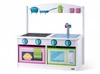 Ławeczka i kuchnia do zabawy 2 w 1