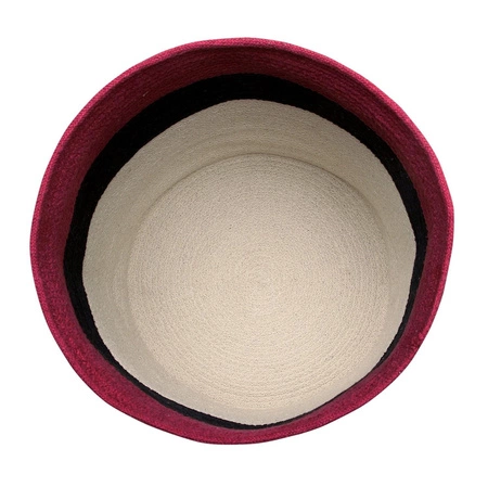 Lorena Canals Kosz dekoracyjny Bazaar Aubergine