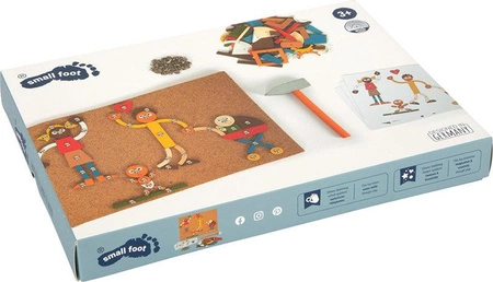 Przybijanka układanka dla dzieci Dom i Rodzina 12359 Small Foot
