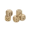 Duże drewniane kości do gry 5 szt. | Egmont Toys®