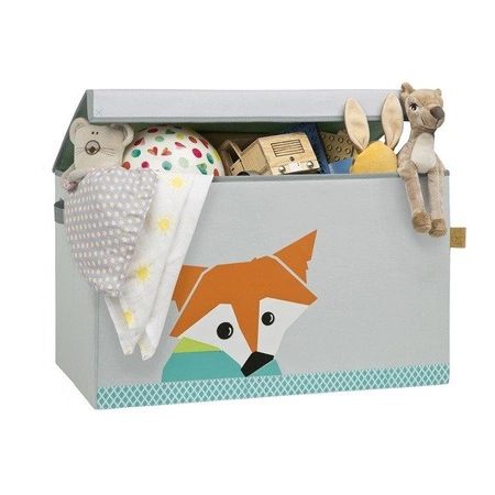 Lassig Skrzynia zamykana na zabawki Little Tree Lis