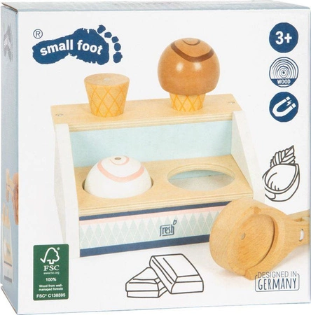 Mała lodziarnia dla dzieci Fresh Small Foot 12416 zabawy w sklep