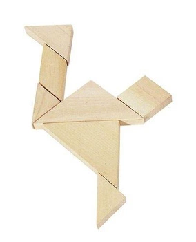 Tangram, układanka logiczna, HS008-goki