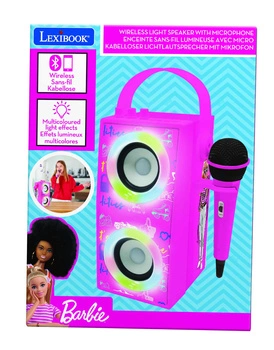 Głośnik z mikrofonem Barbie Lexibook BTP180BBZ