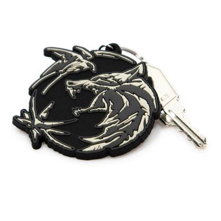 THE WITCHER (WOLF SWALLOW STAR) PVC KEYCHAIN