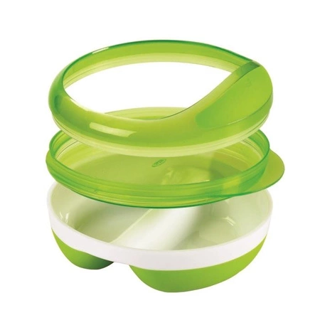 OXO Miska Dzielona z Przykrywką Pink