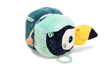 LILLIPUTIENS Przytulanka aktywizująca wielofunkcyjna Tukan Pablo 9 m+