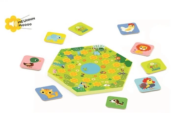 Gra planszowa MEMO MEUUUH Z DŹWIĘKIEM DJ08482