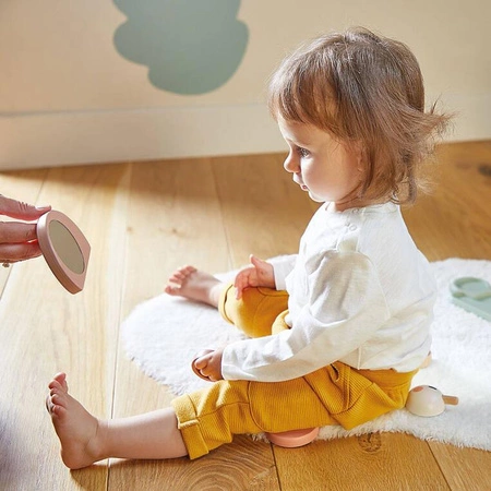 Drewniana układanka sensoryczna Ślimak Sweet Cocoon 12 m +, Janod