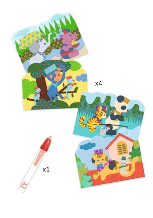 Wodne kolorowanki "Ukryte wyprawy" DJ09065