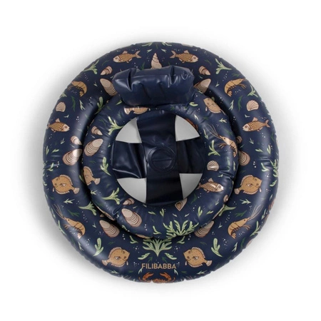 Filibabba Kółko do pływania Alfie Baby Nordic Ocean