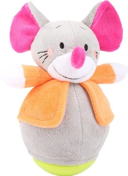 Pluszowa wańka wstańka Myszka Small Foot 11422 zabawki dla maluchów