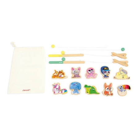 Gra Łowienie rybek Applepop 3+, Janod