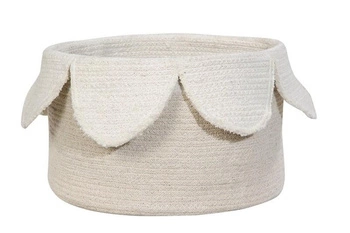 Lorena Canals Kosz dekoracyjny Petals Ivory Natural