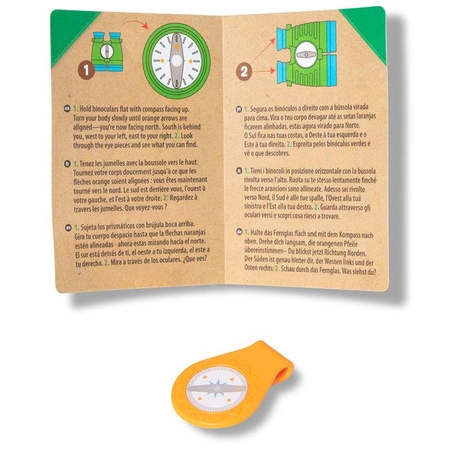 Lornetka kompas zestaw małego odkrywcy w plenerze Melissa and Doug 40818