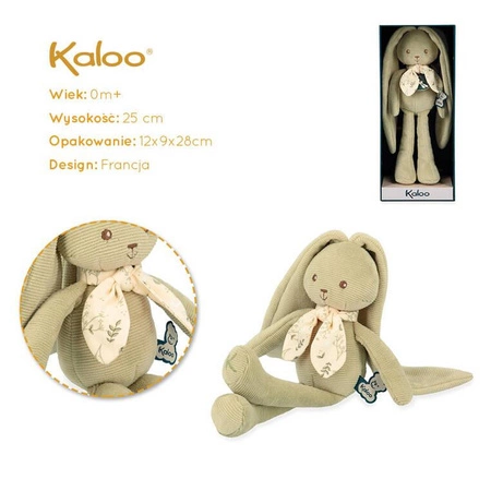 Kaloo Przytulanka Królik Szałwiowy 25 cm w pudełku kolekcja Lapinoo