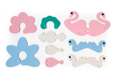 QUUT Zestaw puzzli piankowych 3D Quutopia Łabędzie