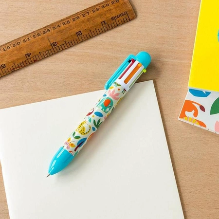 Długopis 6 kolorów, Dzikie Zwierzęta, Rex London