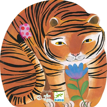 Puzzle tekturowe - SPACER TYGRYSA DJ07201