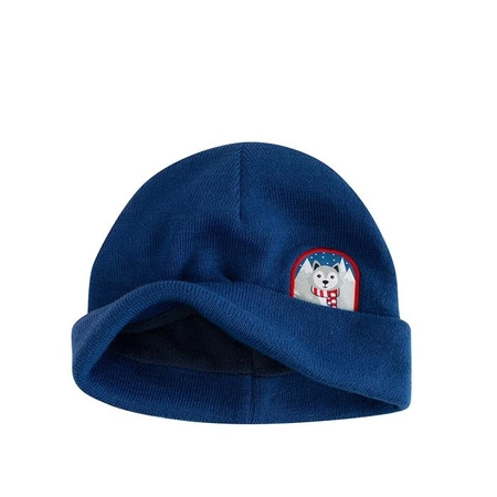 FlapJack Komplet Zimowy dla Dzieci Czapka i Rękawiczki Wilk M