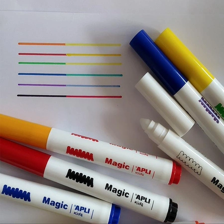 Magiczne flamastry Apli Kids - 8 kolorów