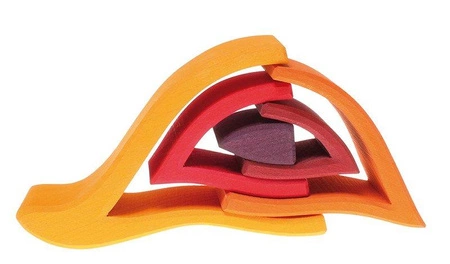 Kształt Ogień, czerwony, 1+, Grimm's